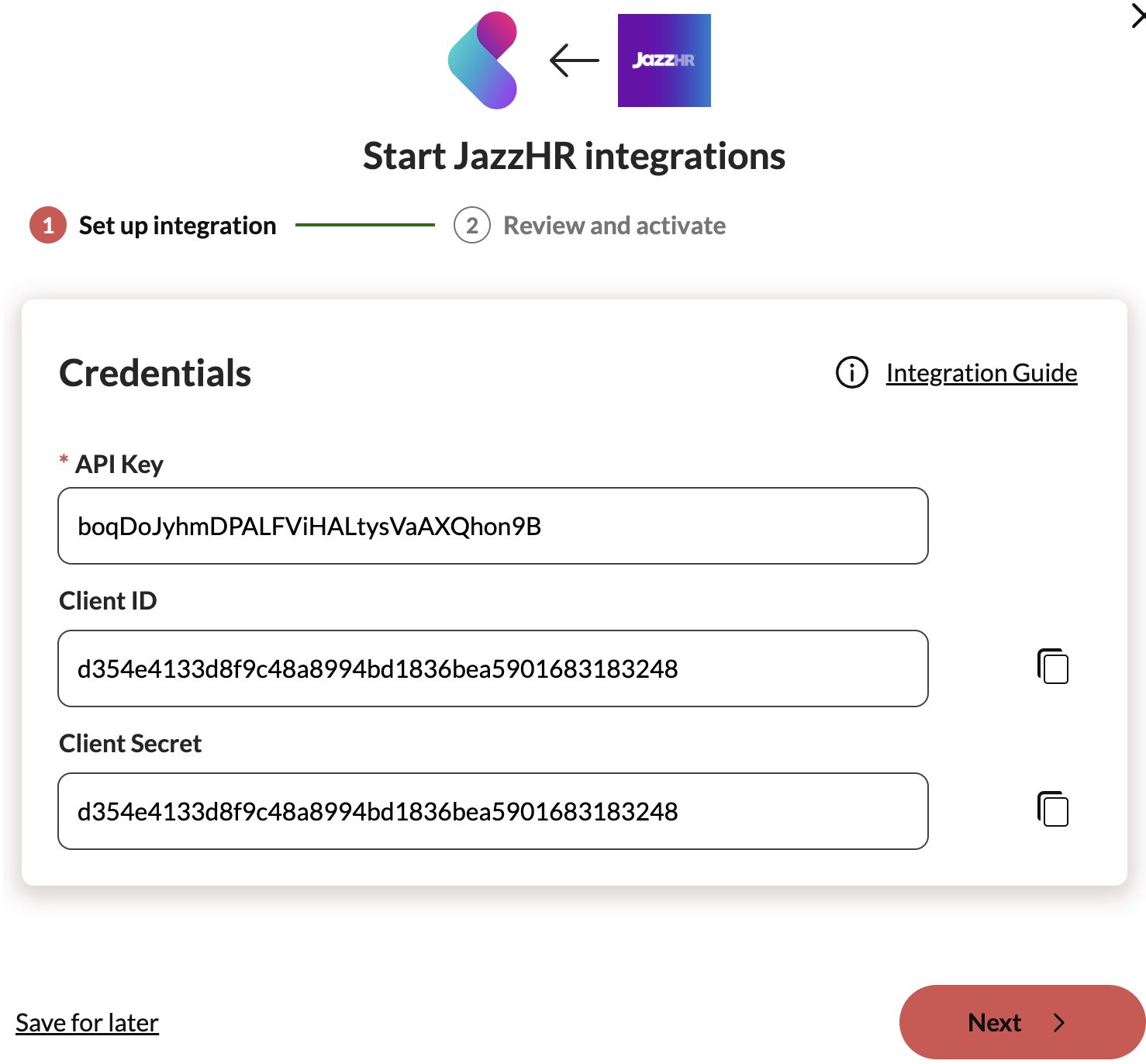 Sapling - JazzHR Integration Guide – Kallidus