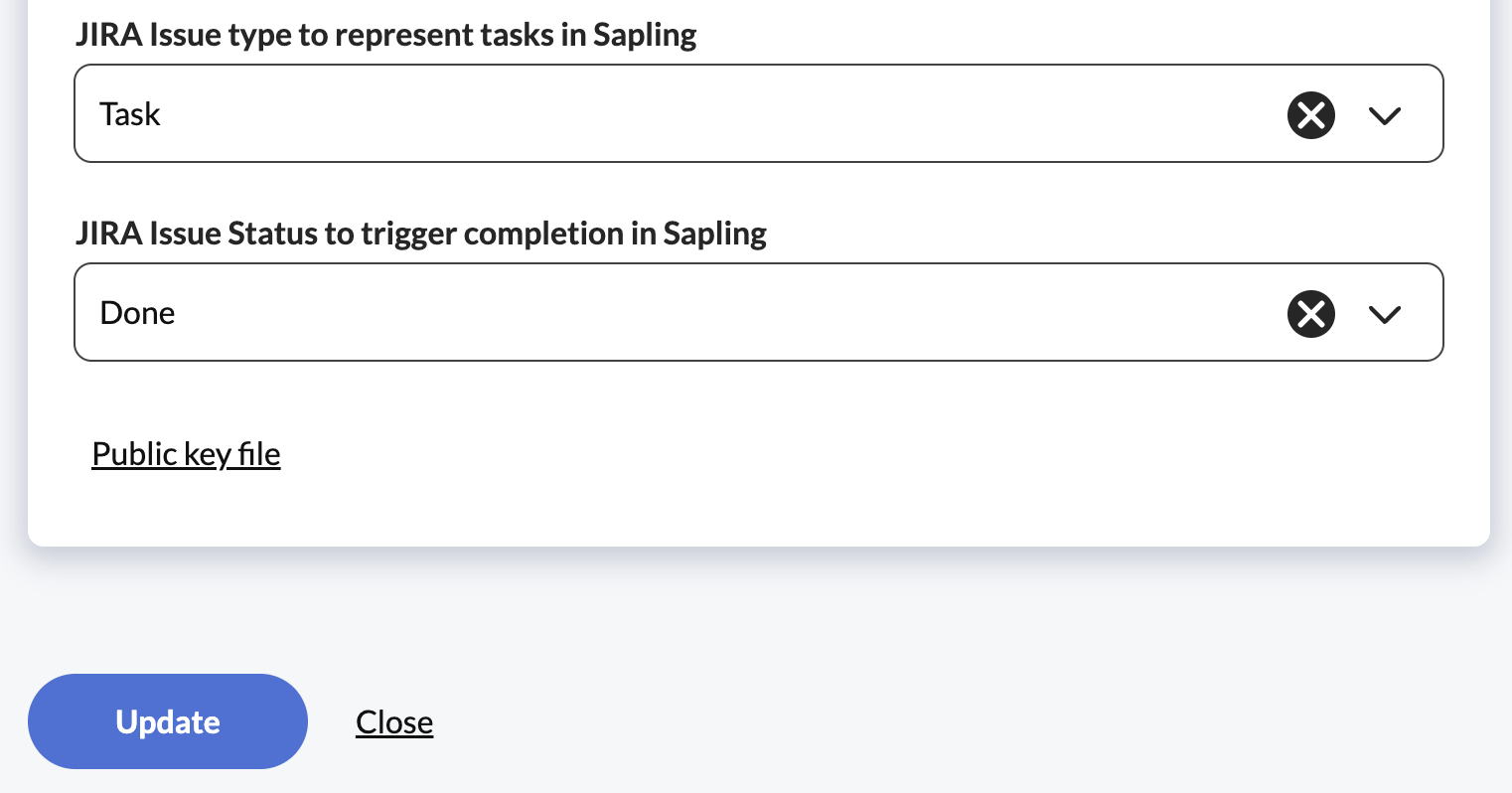 Sapling - Jira Integration Guide – Kallidus